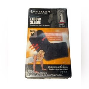 Mueller Black Elbow Sleeve - Medium